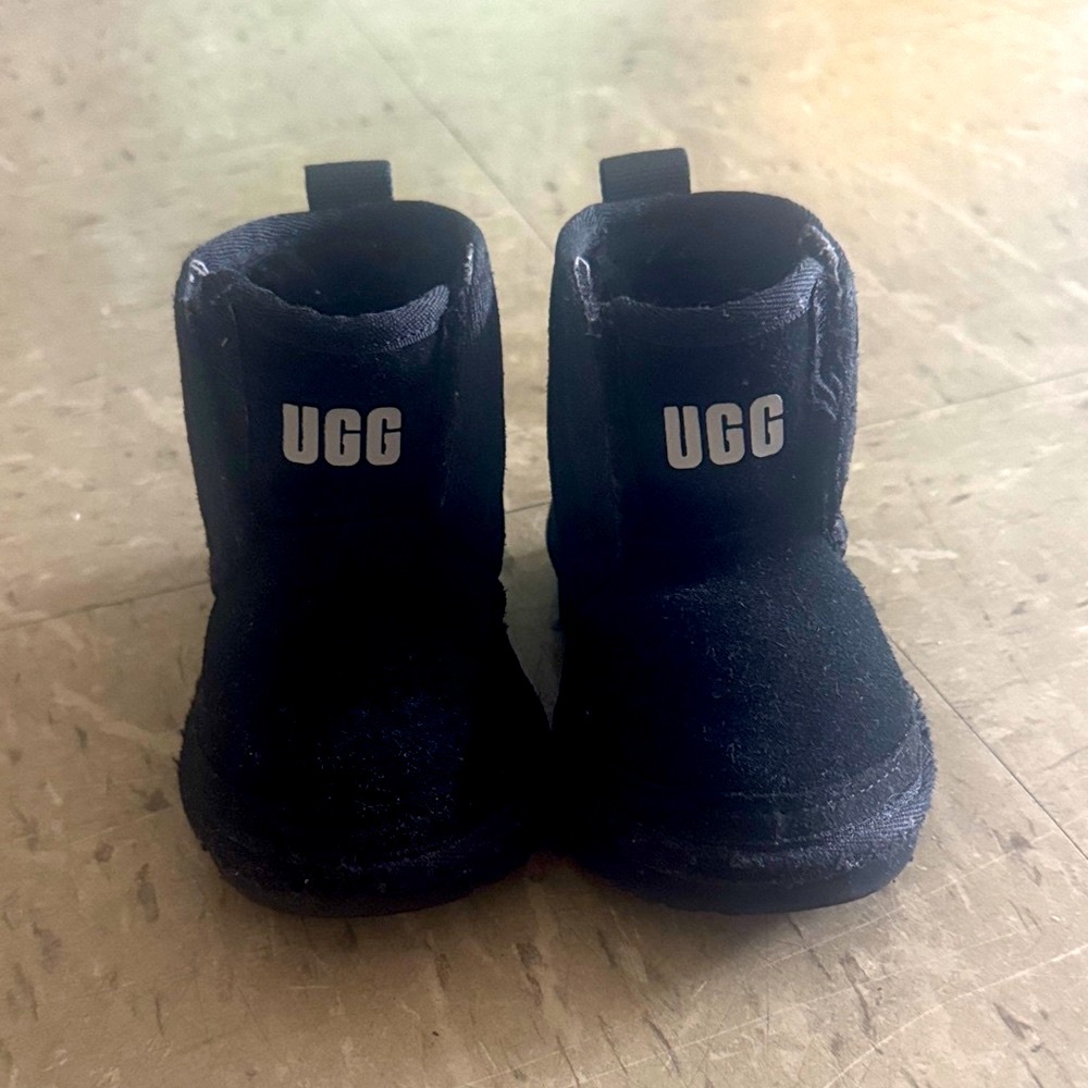 UGG Kids Classic Black Boots